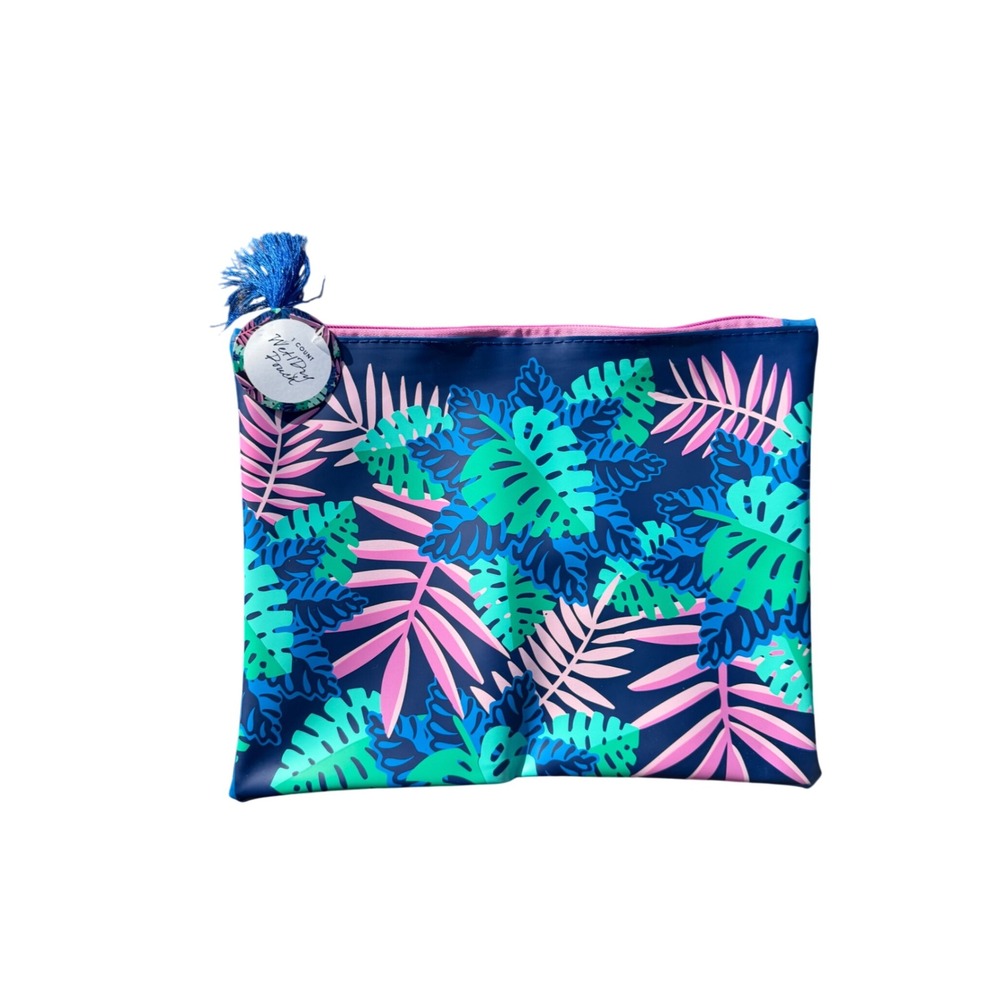 Tropical Wet Dry Bag - Swimsuit Bathing Suit Waterproof Beach Pool Travel Pouch